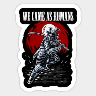 WE CAME AS ROMANS MERCH VTG Sticker